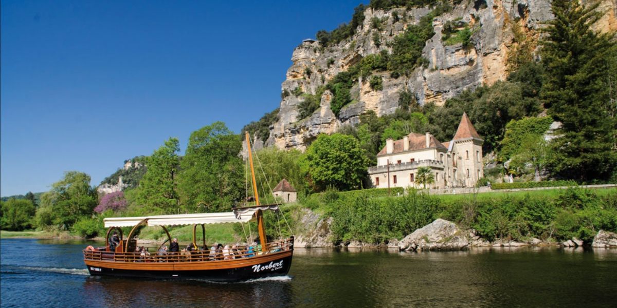 Gabare sur la Dordogne - Visites en Périgord