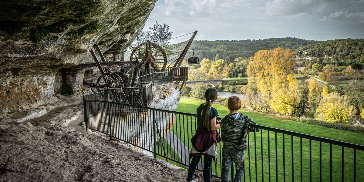 Roque Saint-Christophe dans le Périgord - Visite en Périgord